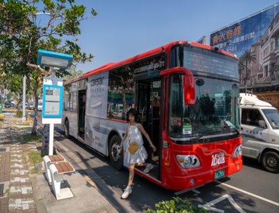 太陽能電子紙智慧型站牌