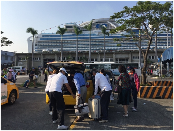 待來高雄市觀光的旅客