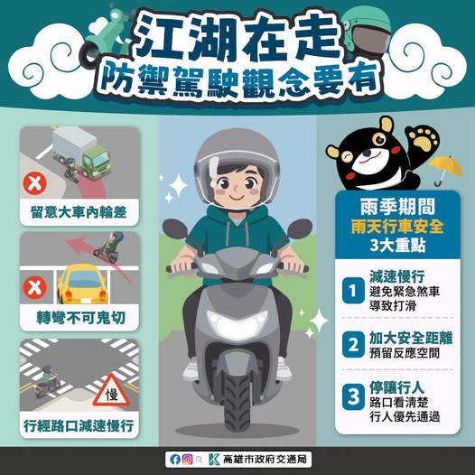 江湖在走_機車防禦駕駛觀念要有